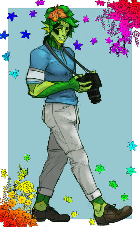 Sylvari!Rye Fullbody